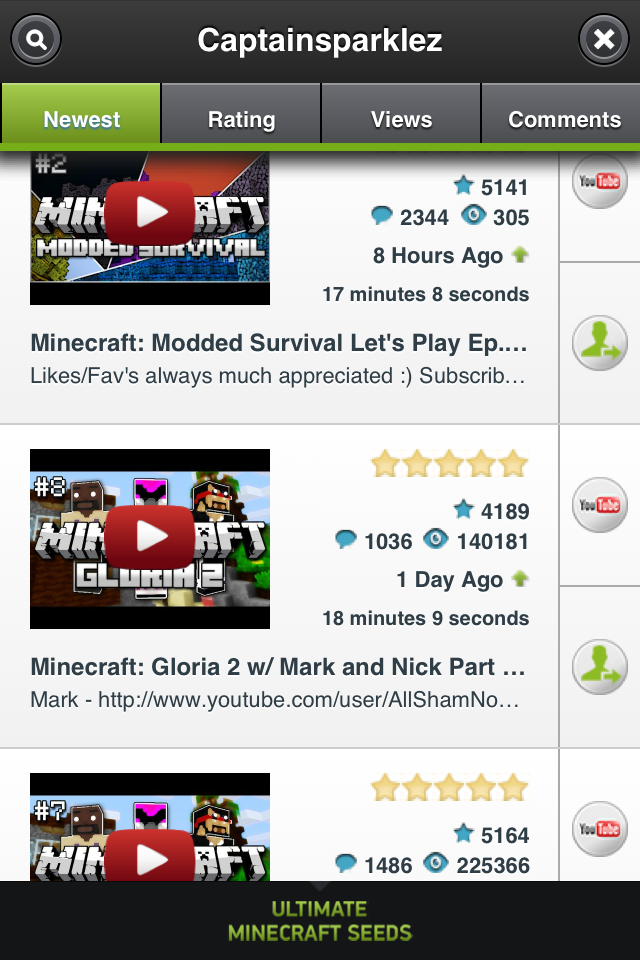 Ultimate Seeds for Minecraft iPhone